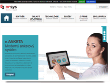 Tablet Screenshot of nrsys.sk